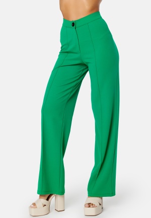 BUBBLEROOM Hilma soft suit trousers Green S