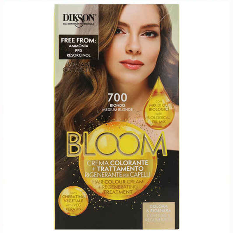 Pysyvä väriaine Bloom Dikson Muster 700 Keskivaalea