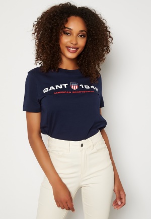 GANT Gant Retro Shield T-shirt 409 Classic Blue L