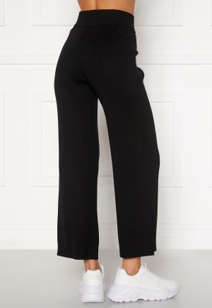BUBBLEROOM Marah knitted long trousers Black XS