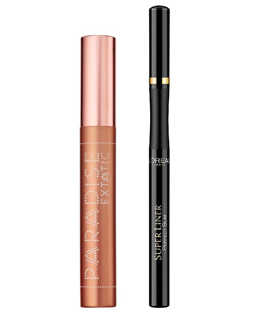 L'Oréal - Paradise Extatic Mascara + Super Liner Perfect Slim Eyeliner
