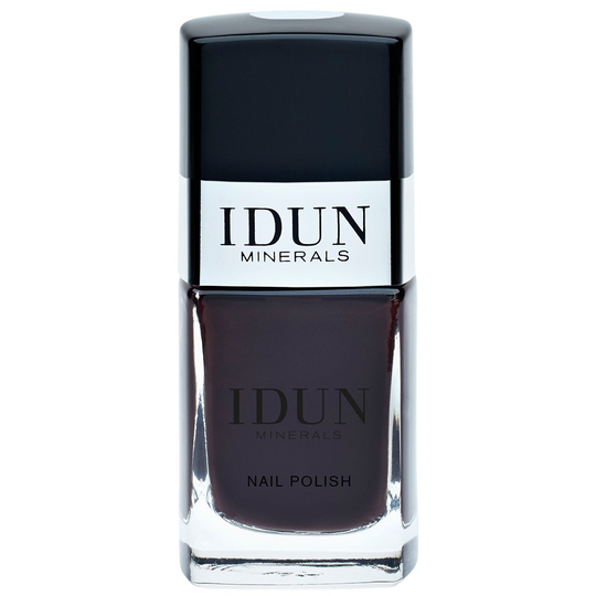 Nail Polish, Granat, 11 ml IDUN Minerals Musta & Harmaa