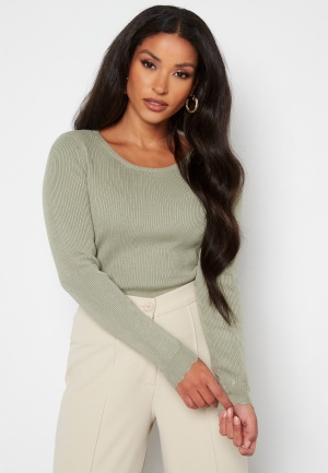 Object Collectors Item Harriet L/S Knit Pullover Seagrass XS