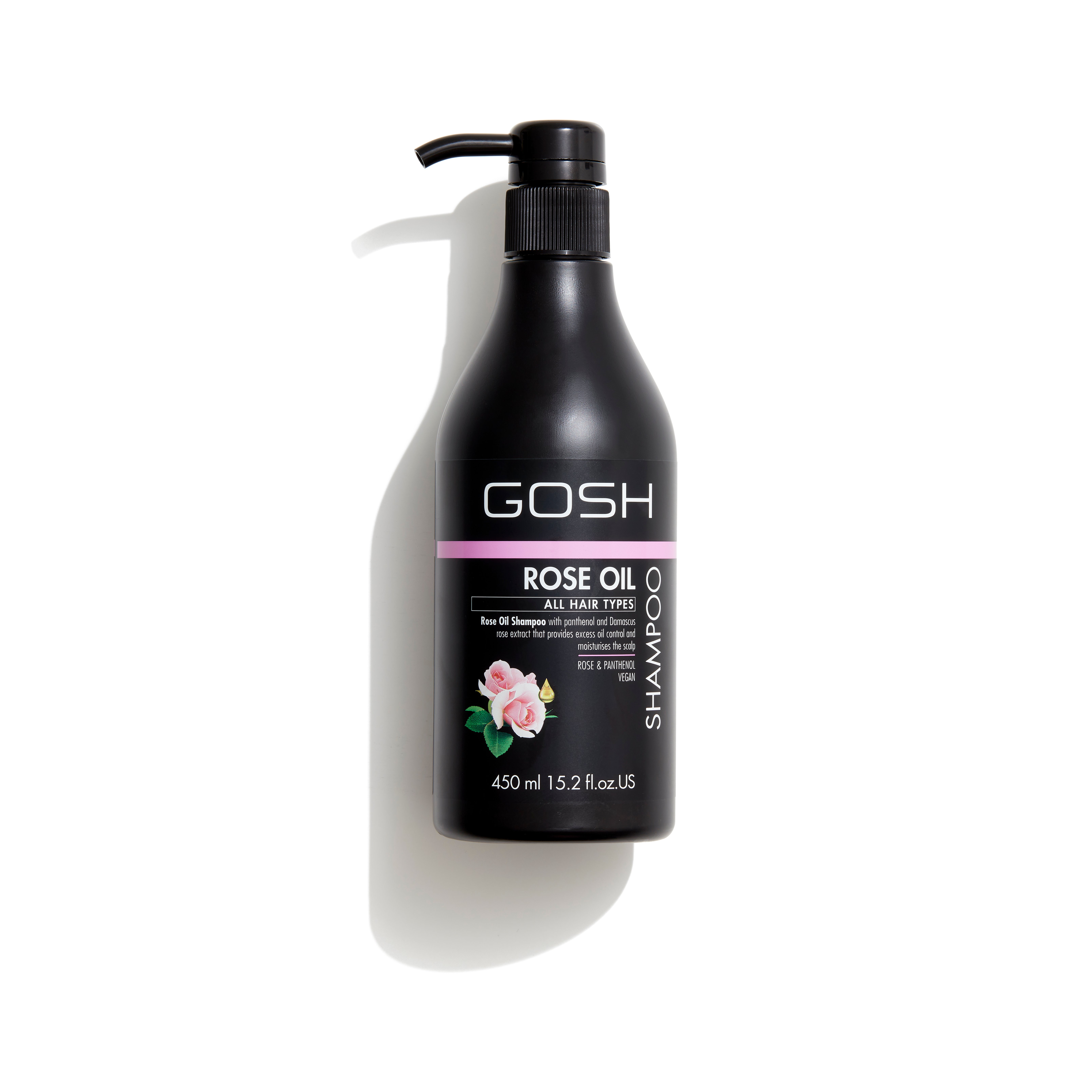 GOSH - Rose Oil Shampoo 450 ml