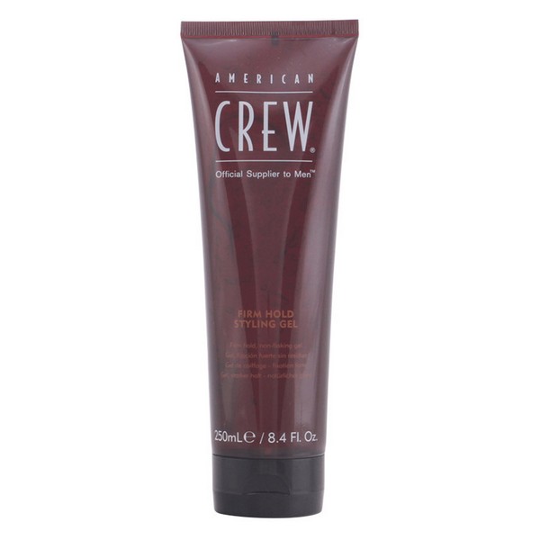 Erittäin tukeva muotoilugeeli American Crew(Kapasiteetti 250 ml)