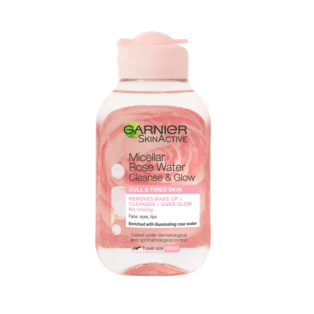 Skin Active Micellar Rose Water Cleanse & Glow Dull & Tired Skin 100 ml