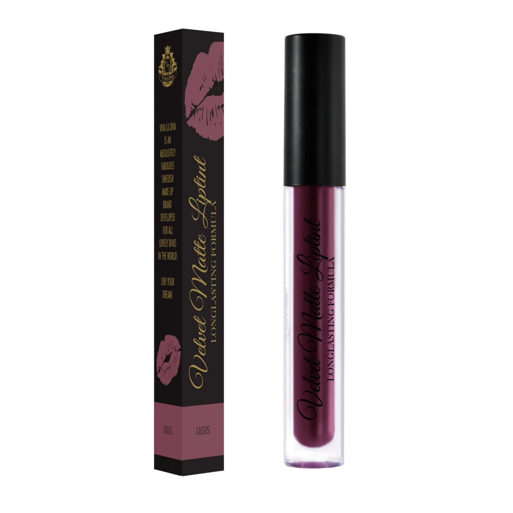 Velvet Matte Liptint Cotton Cassis