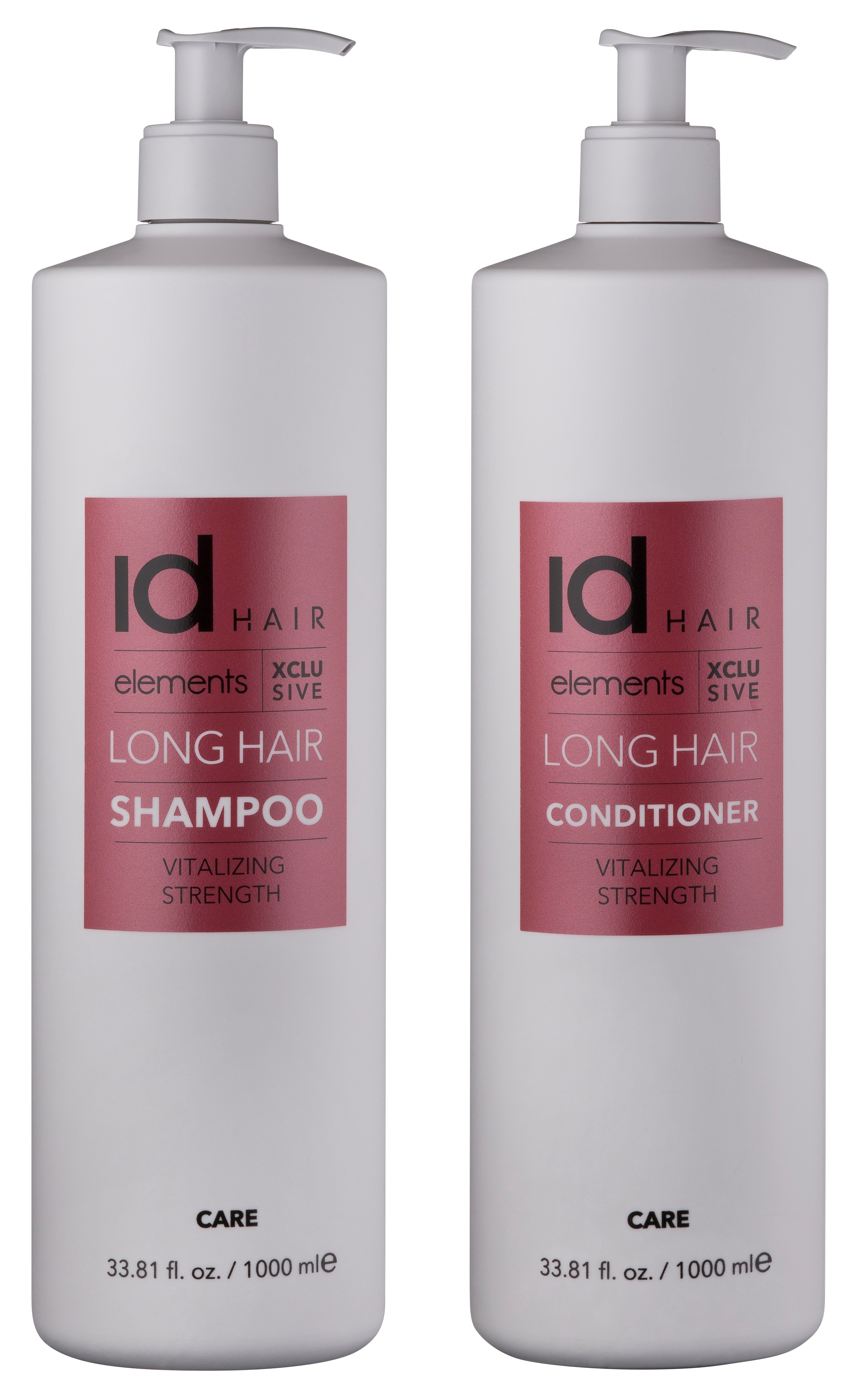 IdHAIR - Elements Xclusive Long Hair Shampoo 1000 ml + Conditioner 1000 ml