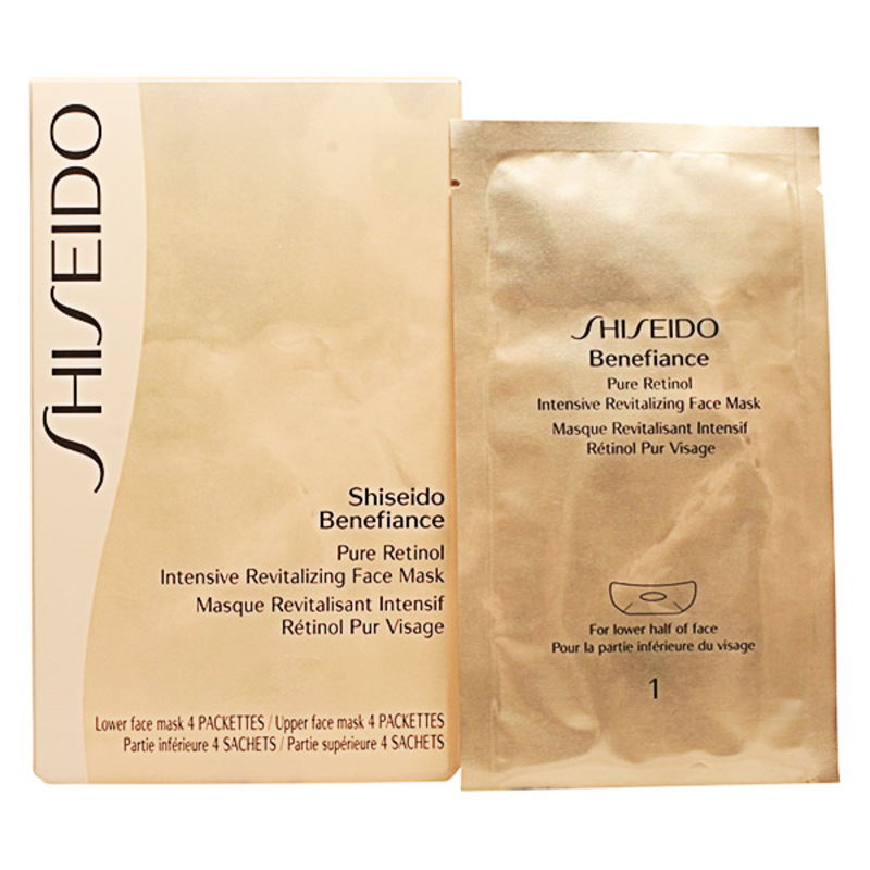 Kosteuttaja Kasvonaamio Benefiance Shiseido(Määrä 4 Kappaletta)