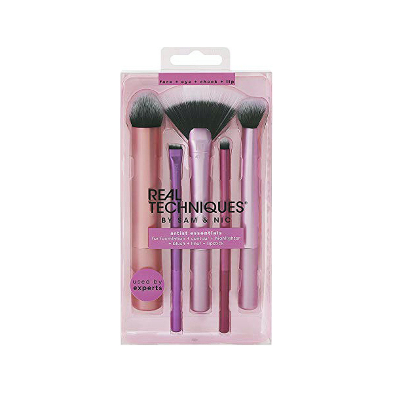 Meikkiharjasetti Artist Essentials Real Techniques (5 pcs)