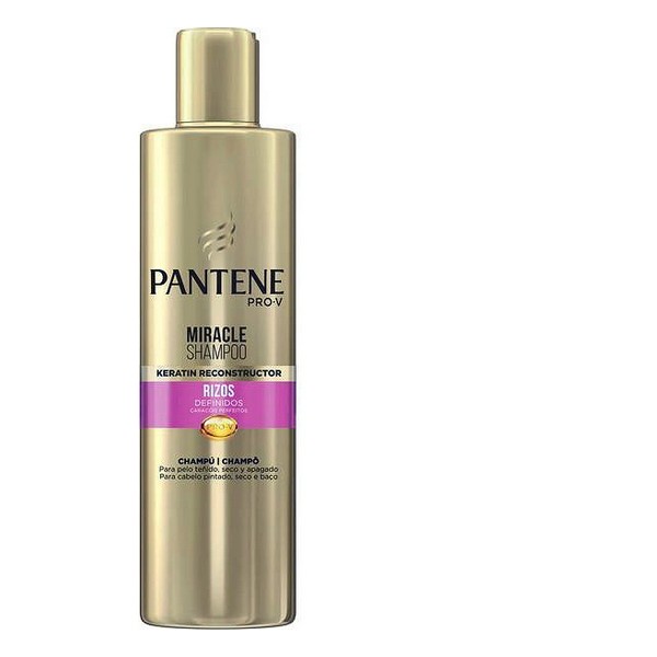 Takkuuntumista vähentävä shampoo Miracle Rizos Definidos Pantene (270 ml)
