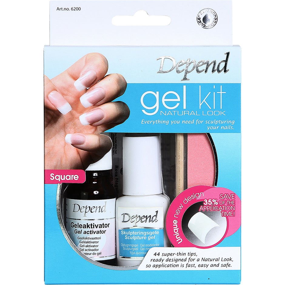 Gel Kit Natural Look, Depend Depend Kynsilakat