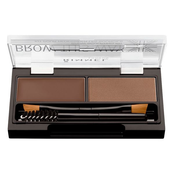 Kulmakarvajauhe Brow This Way Rimmel London(Väri 003 - dark brown)