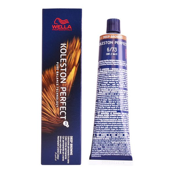 Pysyvä väriaine Koleston Perfect Wella (60 ml)(Määrä 6/3 60 ml)
