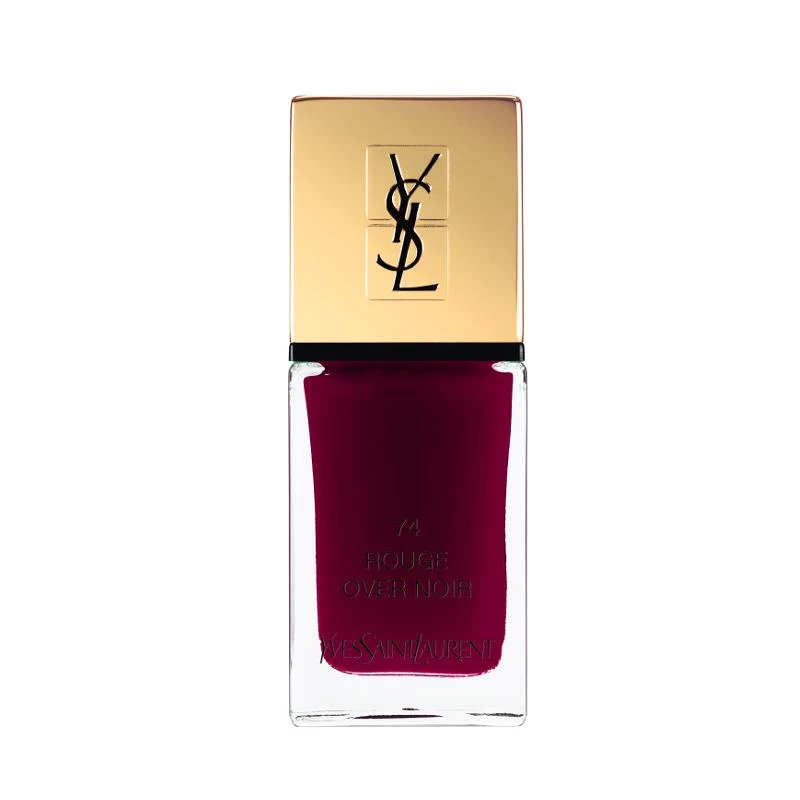 La Laque Couture Nail Polish 74 Rouge Overnoir