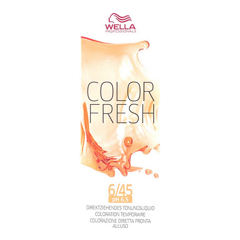 Puolipysyvä sävy Color Fresh Wella 6/45 (75 ml)