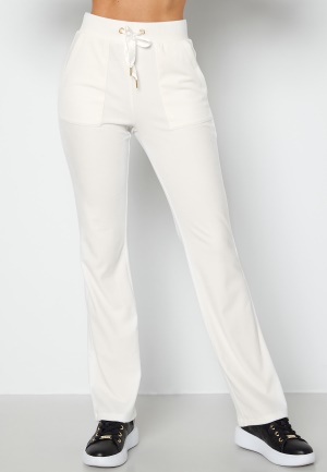 Chiara Forthi Zorah velour flared leggings Cream XL