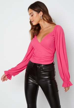 BUBBLEROOM Icelyn soft blouse Pink S
