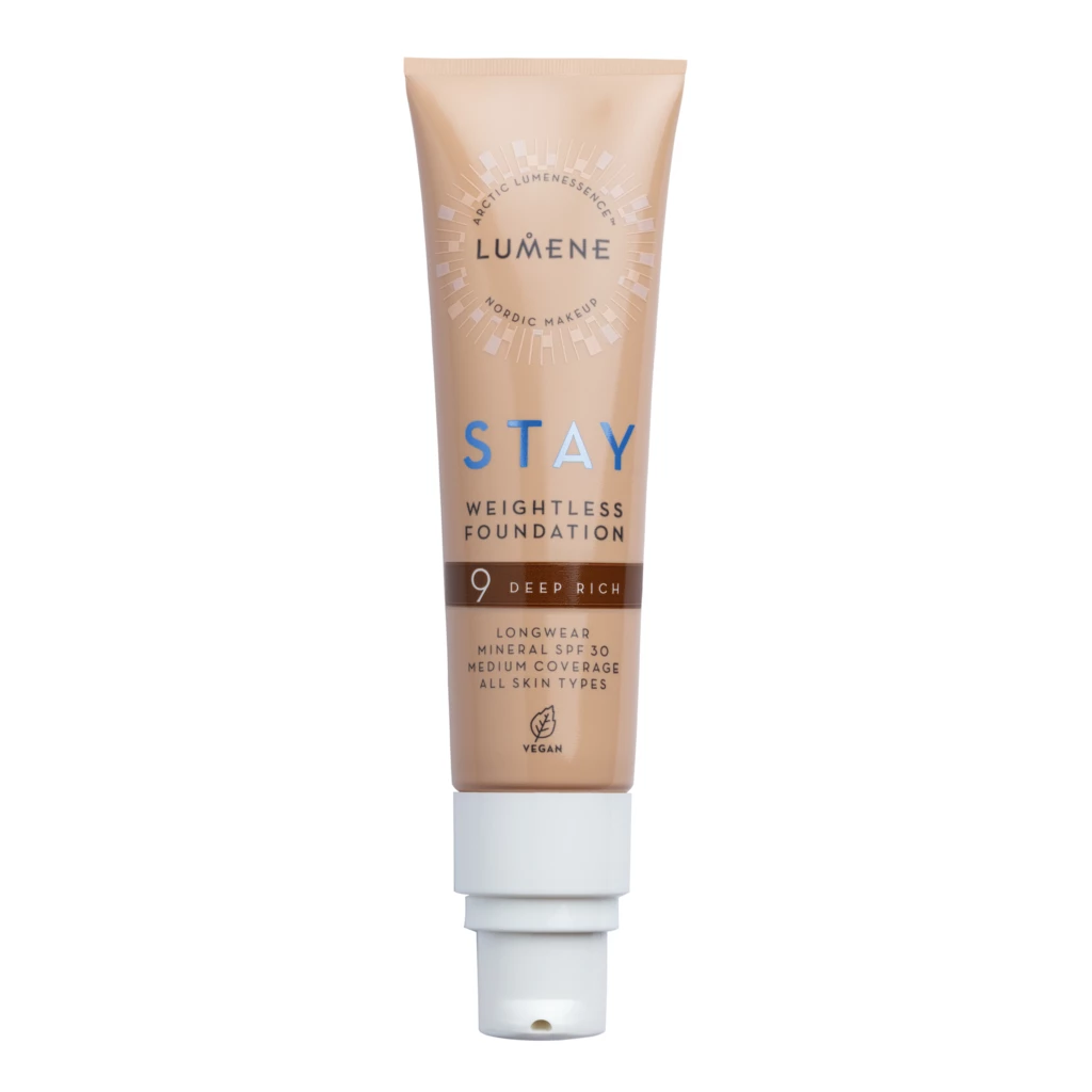 Stay Weightless Foundation SPF30 9 Deep Rich