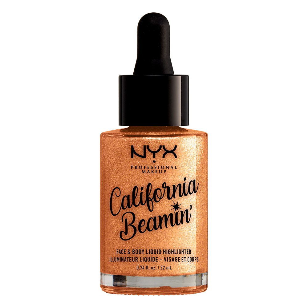 NYX Professional Makeup - California Beamin' Face&Body Liquid Highlighter - Golden Glow