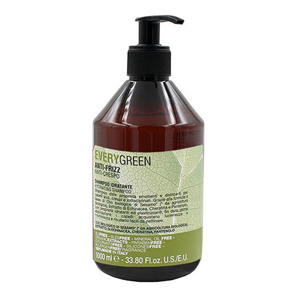 Takkuuntumista vähentävä shampoo Everygreen Anti Frizz Dikson Muster(Kapasiteetti 1000 ml)