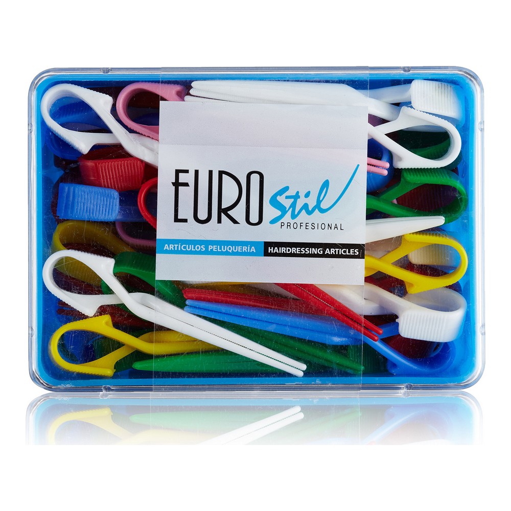 Hiuspinnit Eurostil Suuri Muovinen