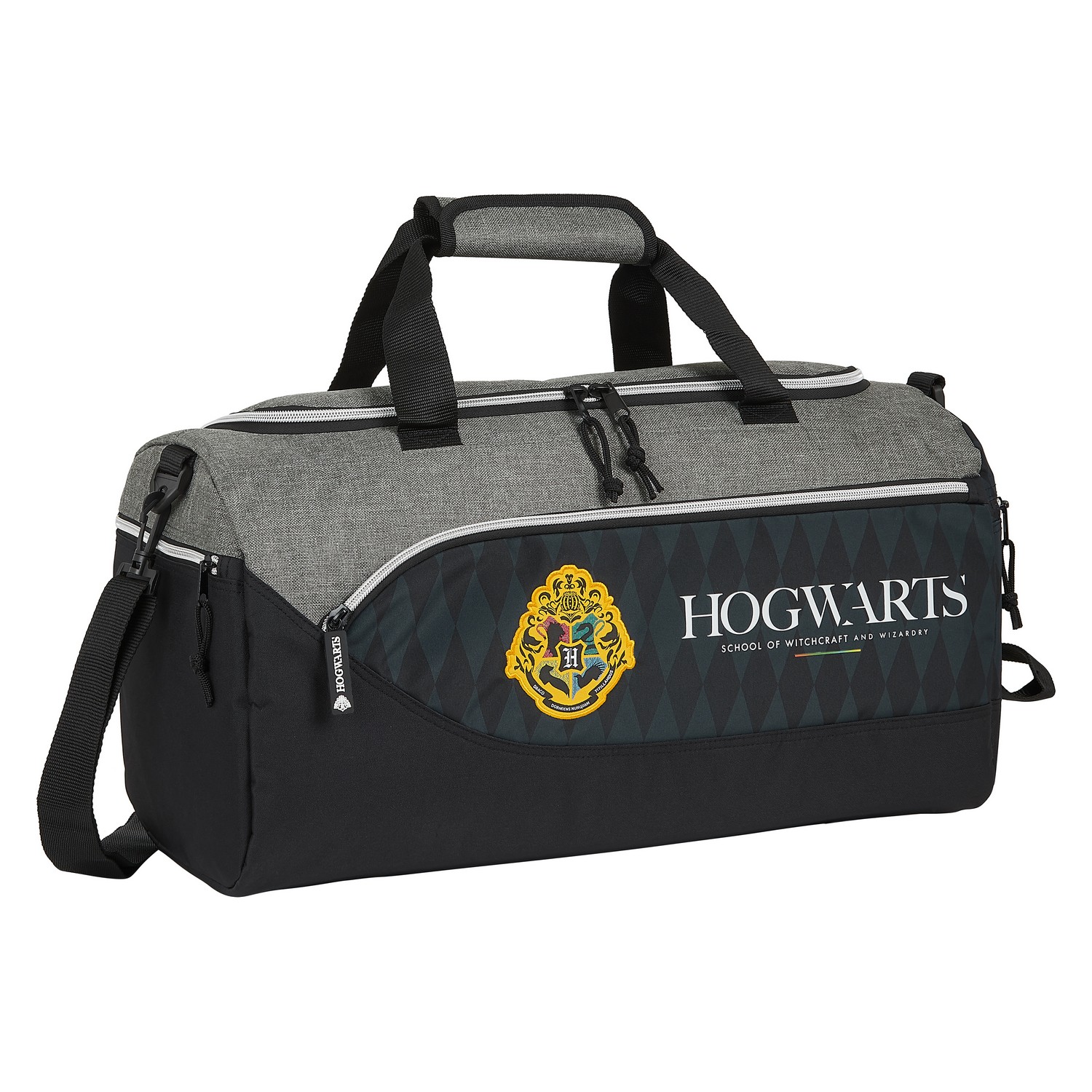 Urheilukassi Hogwarts Harry Potter Musta Harmaa (25 L)