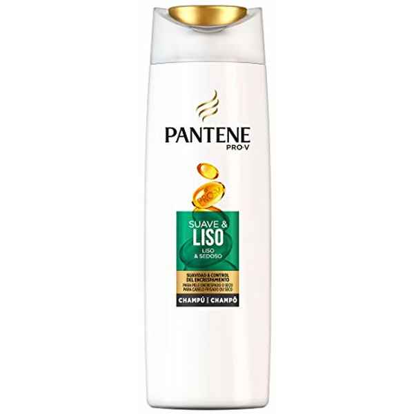 Shampoo Suave y Liso Pantene (360 ml)