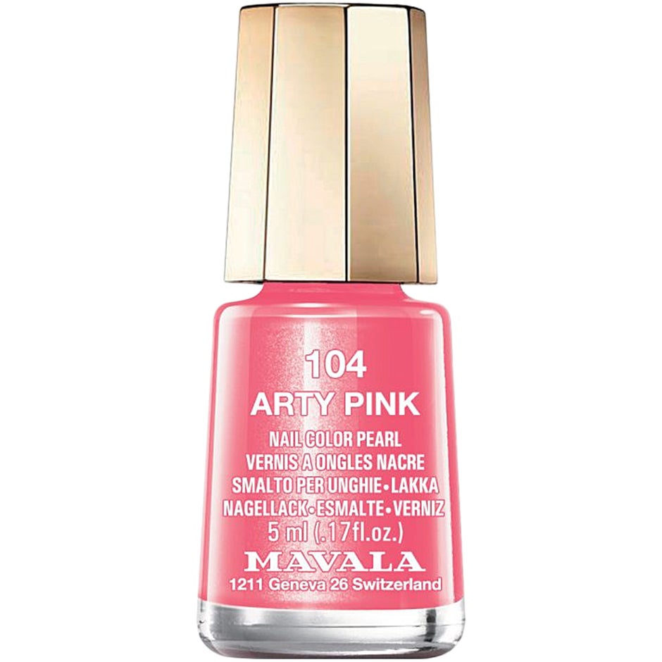 Mavala Nail Color Pearl, 104 Arty Pink, 5 ml Mavala Kynsilakat