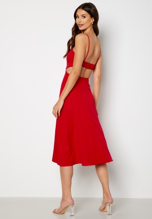 Trendyol Naomi Cut Out Dress Red 40