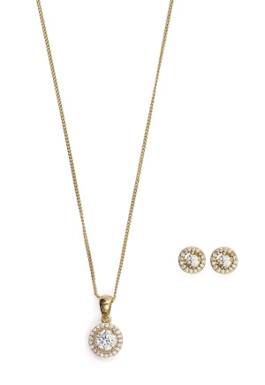 Ivory & Co Balmoral Gold Set Gold One size