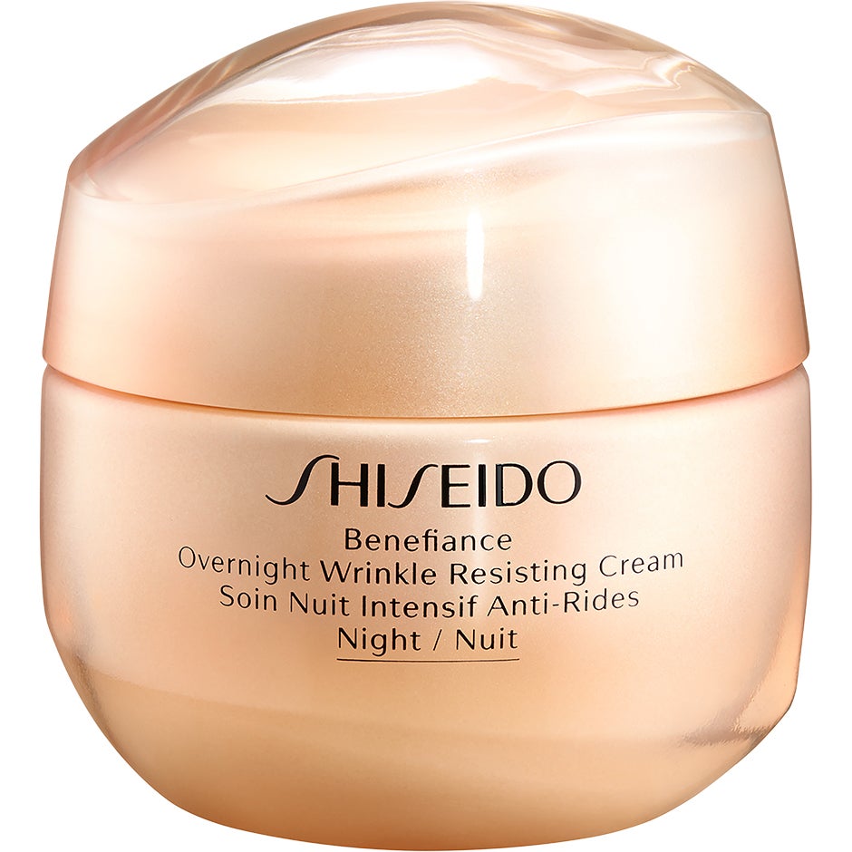 Benefiance Overnight Wrinkle Resisting Cream, 50 ml Shiseido Kasvovoiteet
