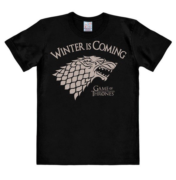 Game Of Thrones - Winter Is Coming - Easyfit - black - Original licensed product