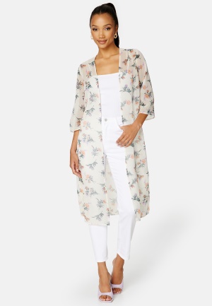 Happy Holly Madja long kimono Beige / Patterned 36/38