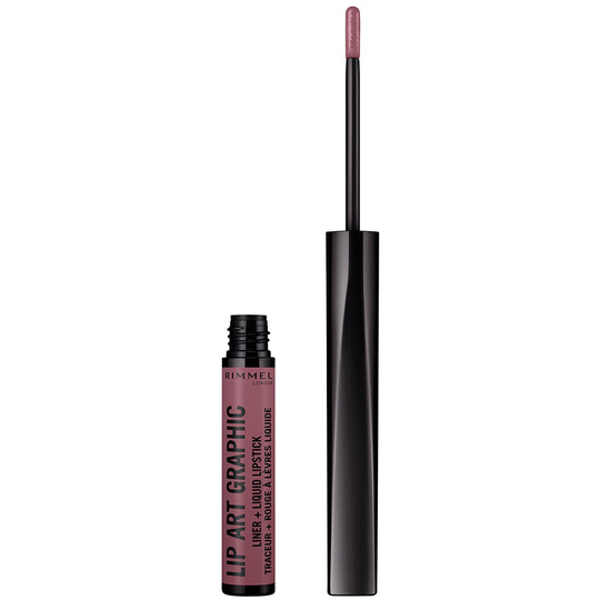 Lipart Graphic, 6 ml Rimmel London Huulipuna