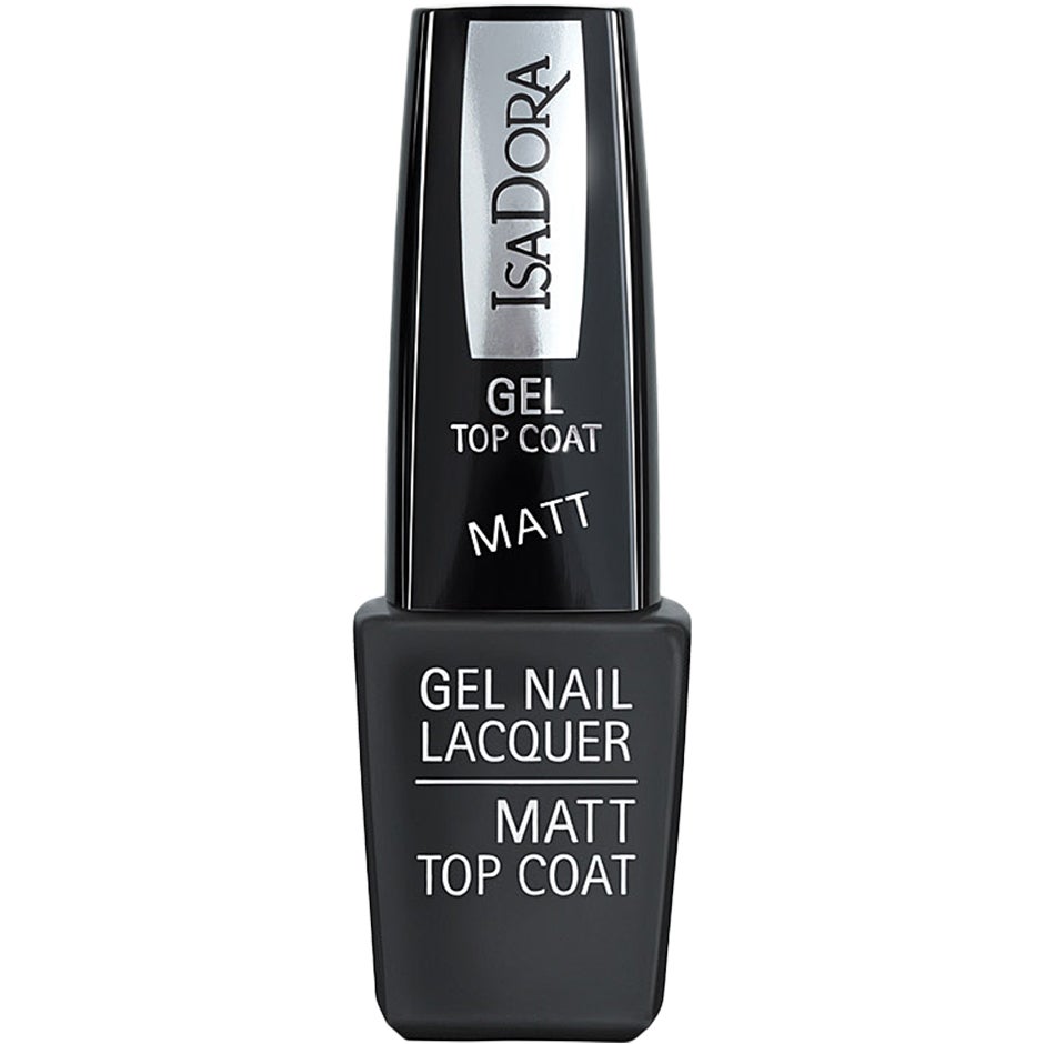 IsaDora Gel Nail Lacquer Matt Top Coat, 6 ml IsaDora Kynsilakat