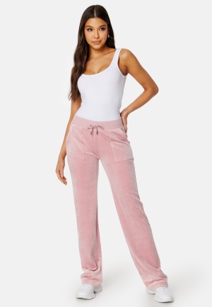 Juicy Couture Del Ray Classic Velour Pant Zephyr XS