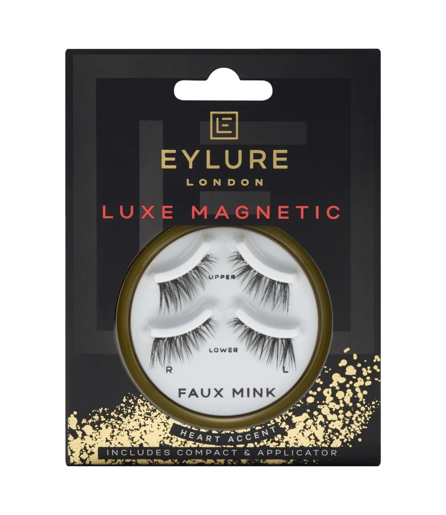 Luxe Magnetic Accent Heart False Lashes