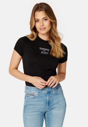 TOMMY JEANS Baby Essential Logo Tee BDS Black S