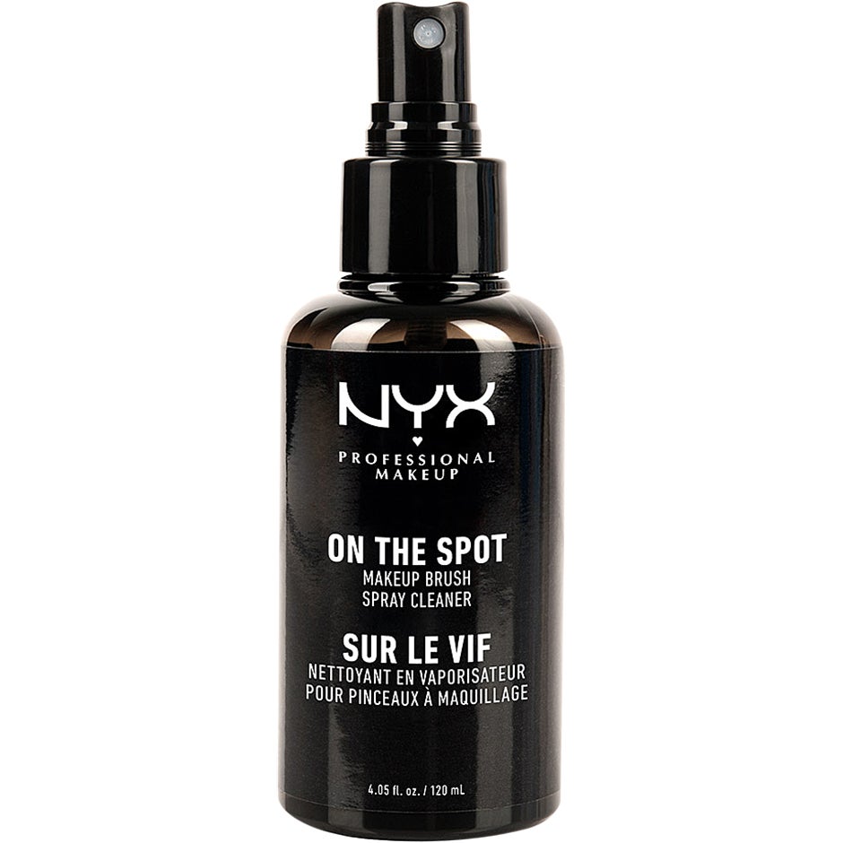 On The Spot Makeup Brush Cleaner Spray, 120 ml NYX Professional Makeup Meikkitarvikkeiden puhdistus