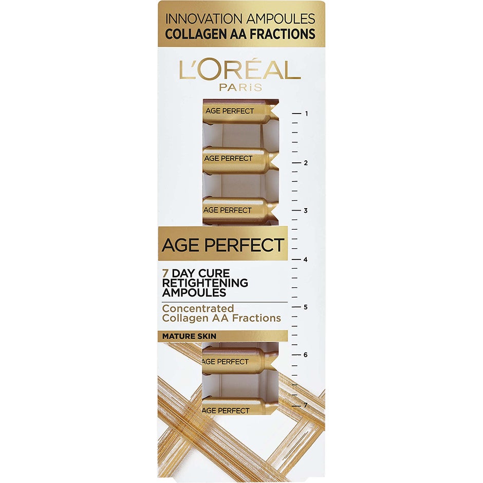 Age Perfect Retightening 7 Day Ampoules, 7 ml L'Oréal Paris Seerumit & öljyt
