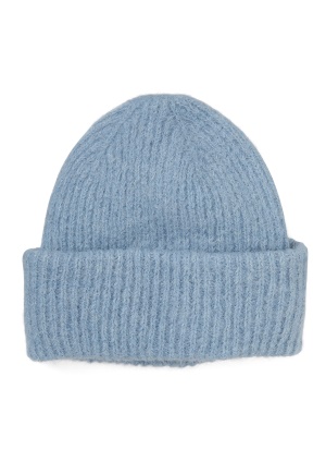 Pieces Bera Wool Hood Granada Sky One size