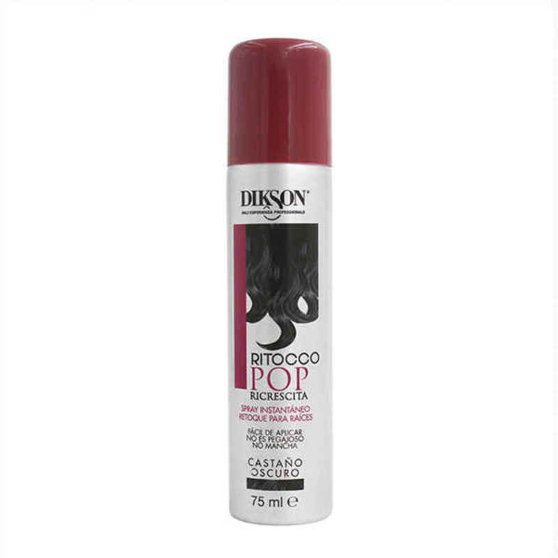 Värisuihke juurille Dikson Muster Ritocco Pop Dark Brown (75 ml)