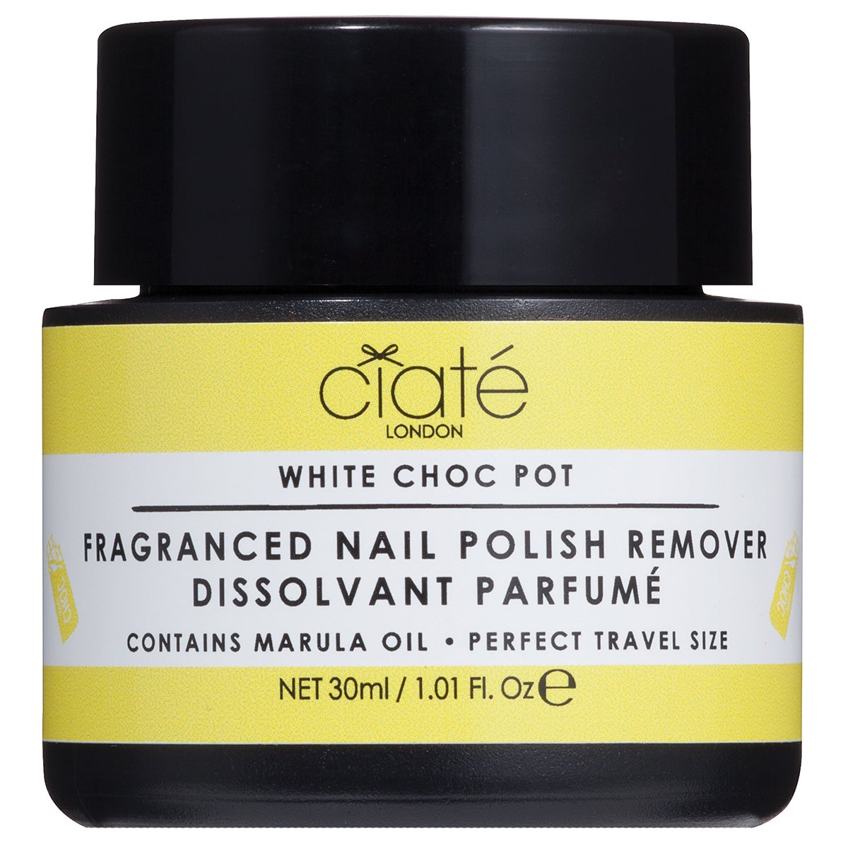 Fragranced Nail Polish Dip-In Remover, White Chocolate, 30 ml Ciaté Kynsilakanpoistoaineet