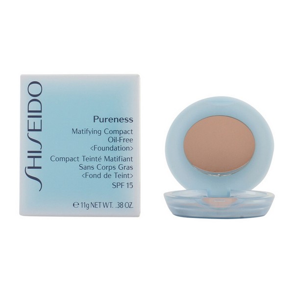 Puuterimeikinpohjustustuote Pureness Shiseido(Väri 40 - natural beige 11 g)