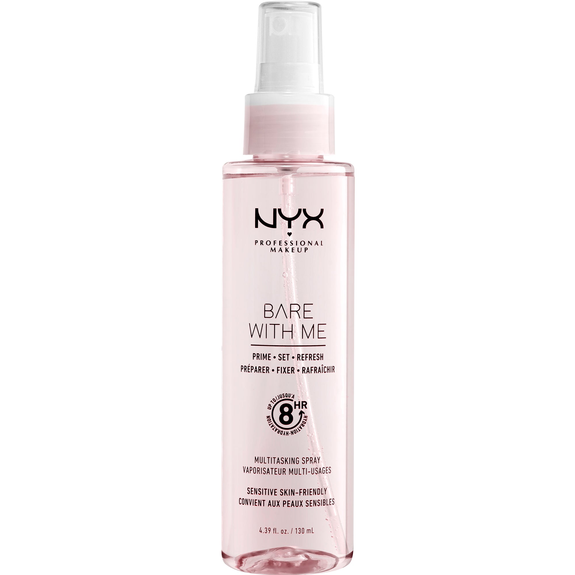Bare With Me Prime Set Refresh Multitasking Spray, NYX Professional Makeup Pohjustus