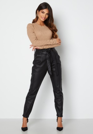 VERO MODA Eva Loose Coated Pants Black S/30