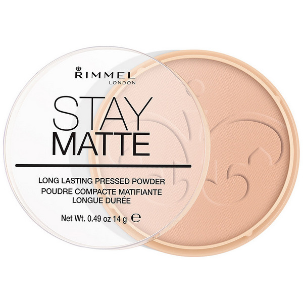 Kompaktipuuterit Stay Matte Rimmel London(Väri 008 - cashmere 14 g)