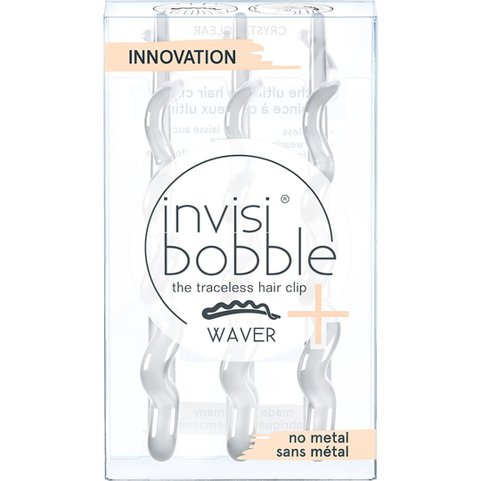 Waver Plus Crystal Clear, Invisibobble Ponnarit, Pinnit & Hiusklipsit