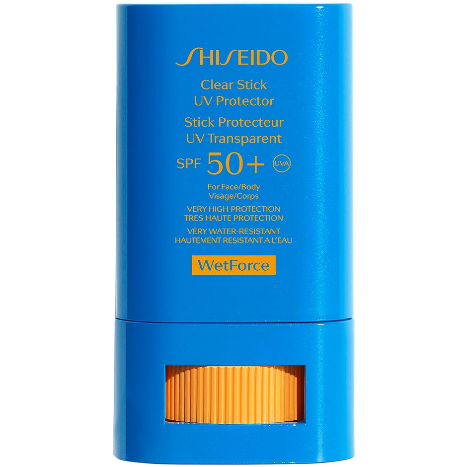 Shiseido Clear Stick UV Protector WetForce SPF 50+, 15 ml Shiseido Aurinkovoiteet